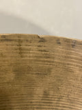 13" Zildjian A 1940s-50s Trans Stamp Hi-Hat Cymbal Pair 438/470g #739
