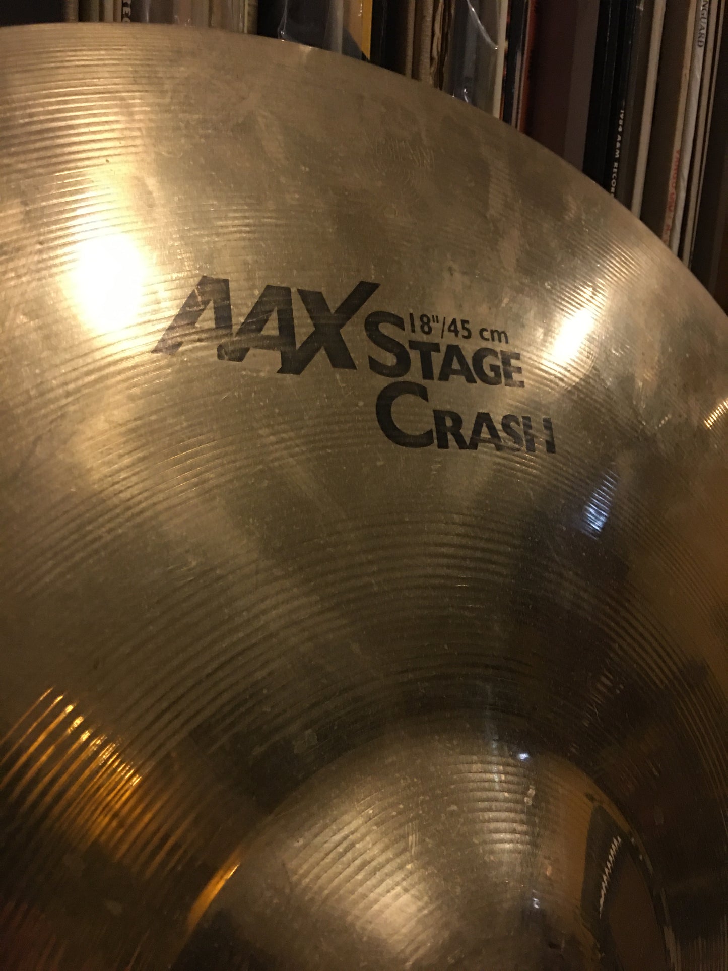 18" Sabian AAX Stage Crash Brilliant