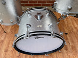 1960s Camco Oaklawn 22/13/16 Silver Sparkle Drum Set