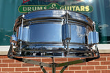 1960s Rogers 5x14 Powertone Snare Drum Chrome Over Brass Dayton COB