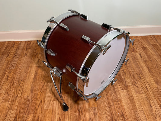 Vintage Sonor Phonic 18x14 Bass Drum Red Mahogany