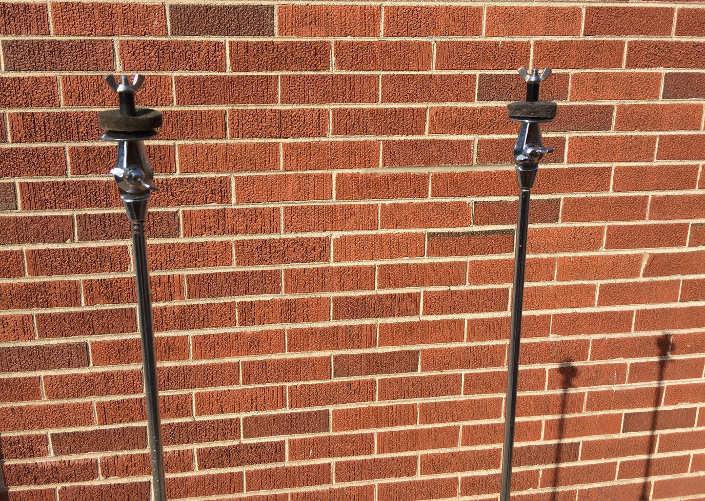 1960s Ludwig 1400 Flat Base Straight Cymbal Stand Pair (2 Pcs.)