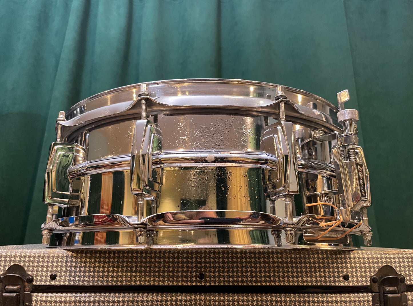 1970s Ludwig LM400 5x14 Supraphonic Snare Drum