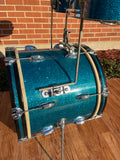 1958 Slingerland Radio King Little Pro Outfit No. 4N Drum Set Aqua Blue Sparkle