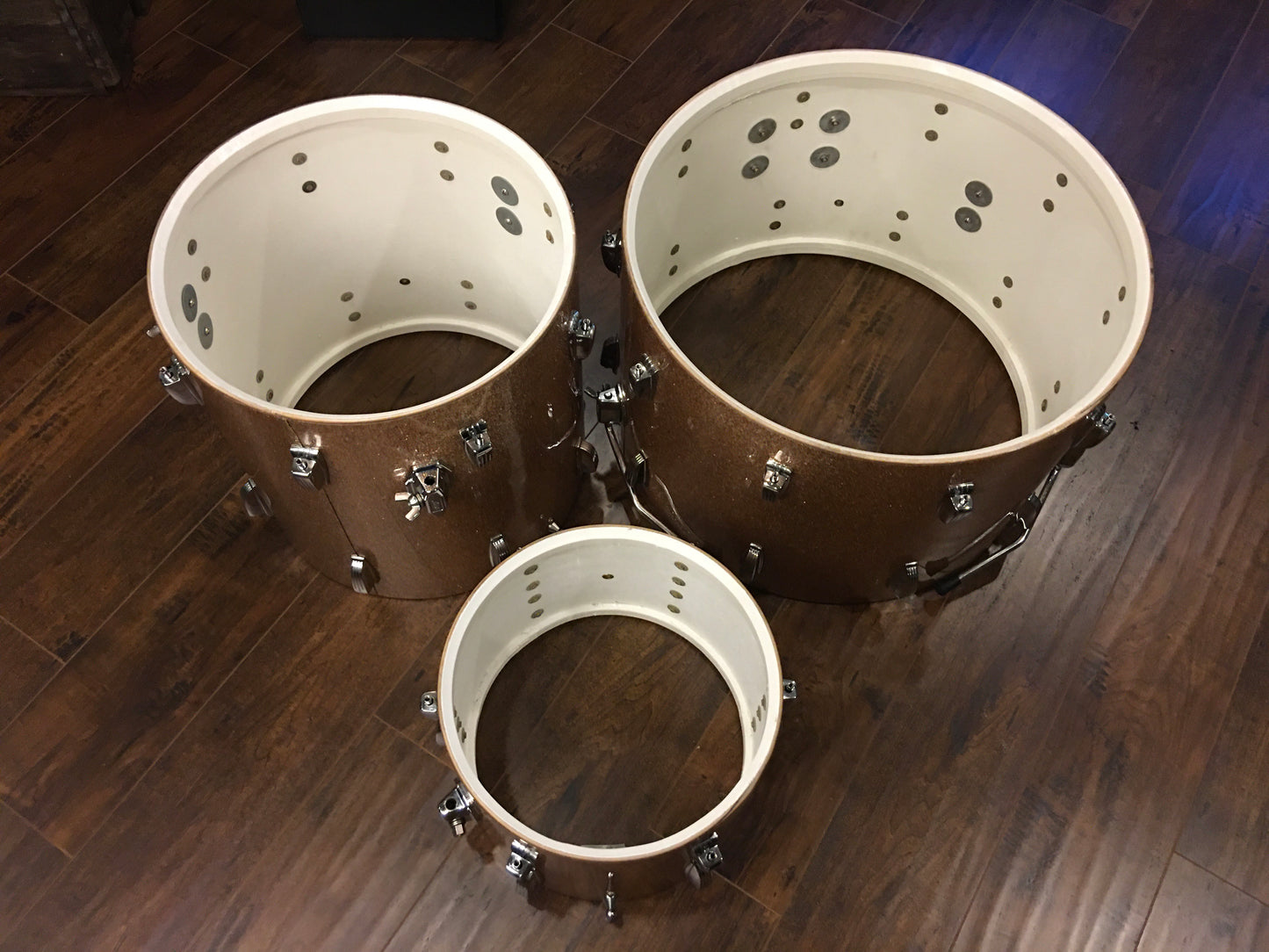 1965 Ludwig Super Classic Drum Set Champagne Sparkle 100% Original