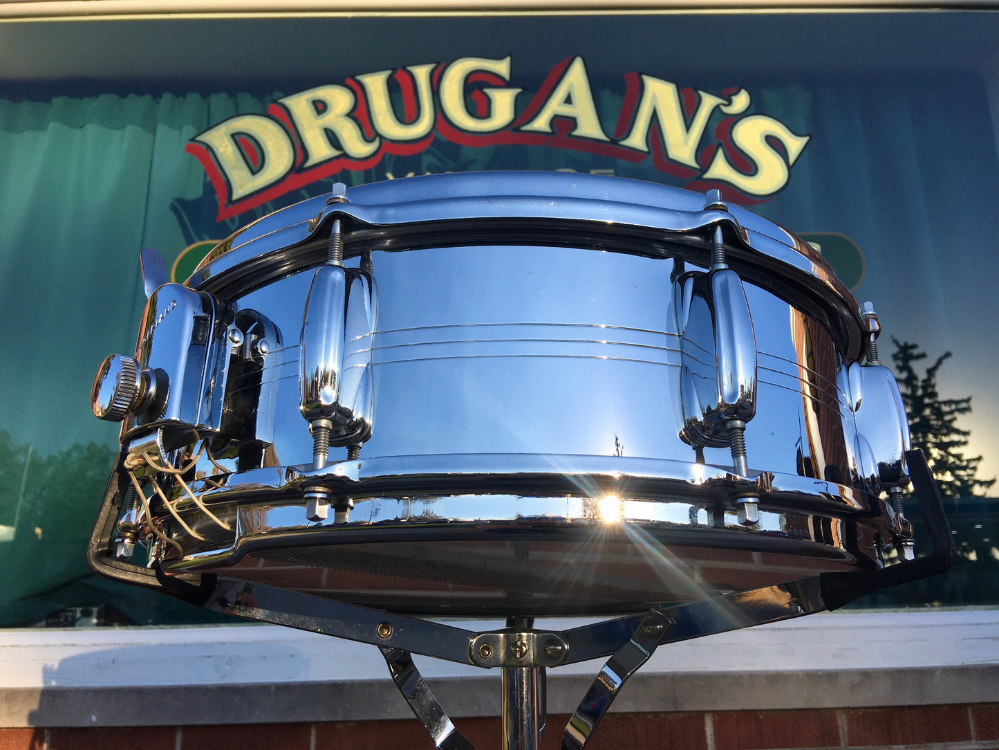 1960s Slingerland 5x14 Gene Krupa COB Brass Snare Drum 2020