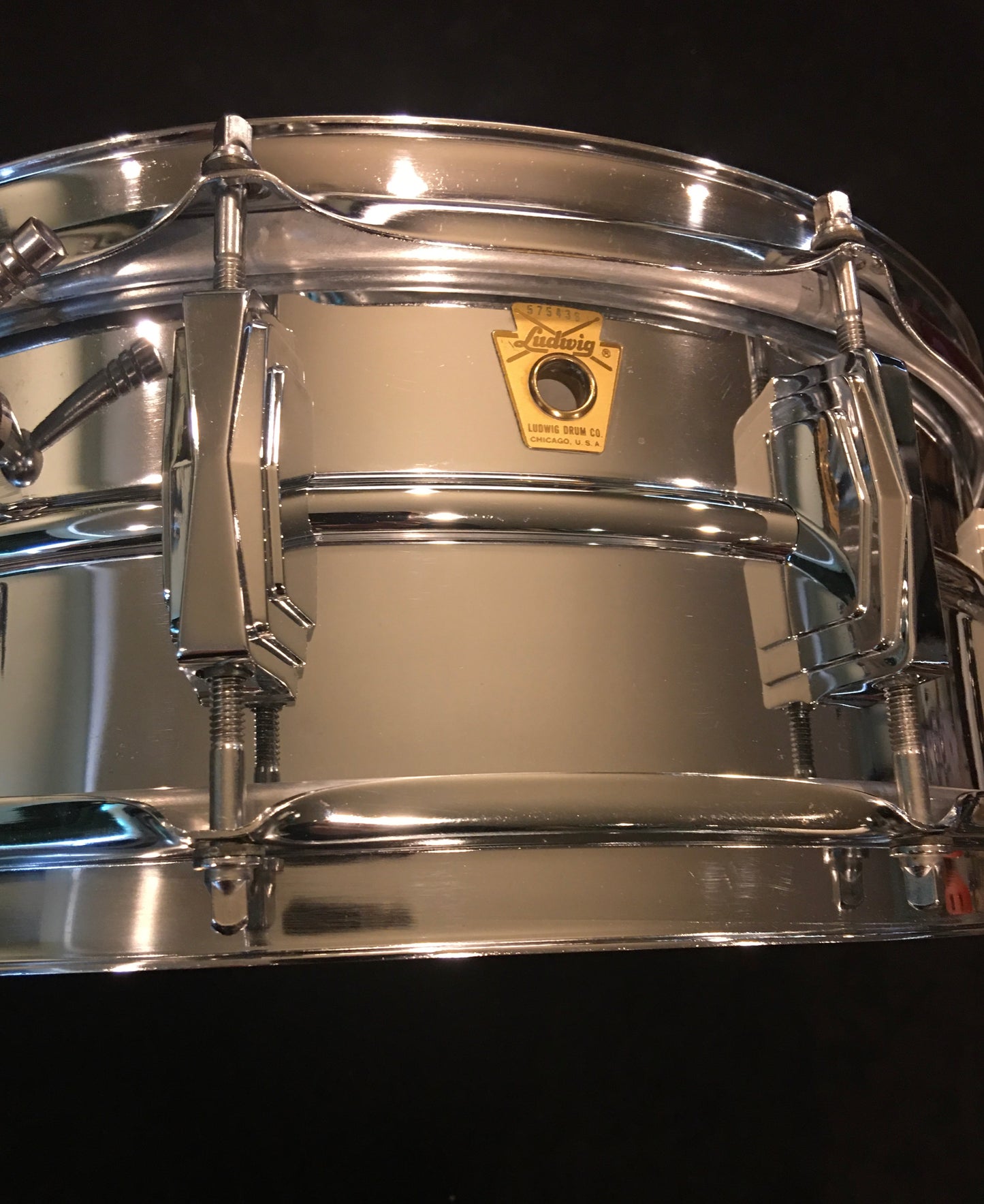 1966 Ludwig Supraphonic 5x14 Snare Drum "JAN 18 1966"