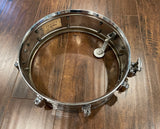 1960s Rogers 5x14 Powertone Snare Drum Chrome Over Brass Dayton COB
