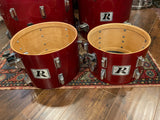 1970s Rogers "Big R" Londoner Five Drum Set California Wine 22/12/13/16