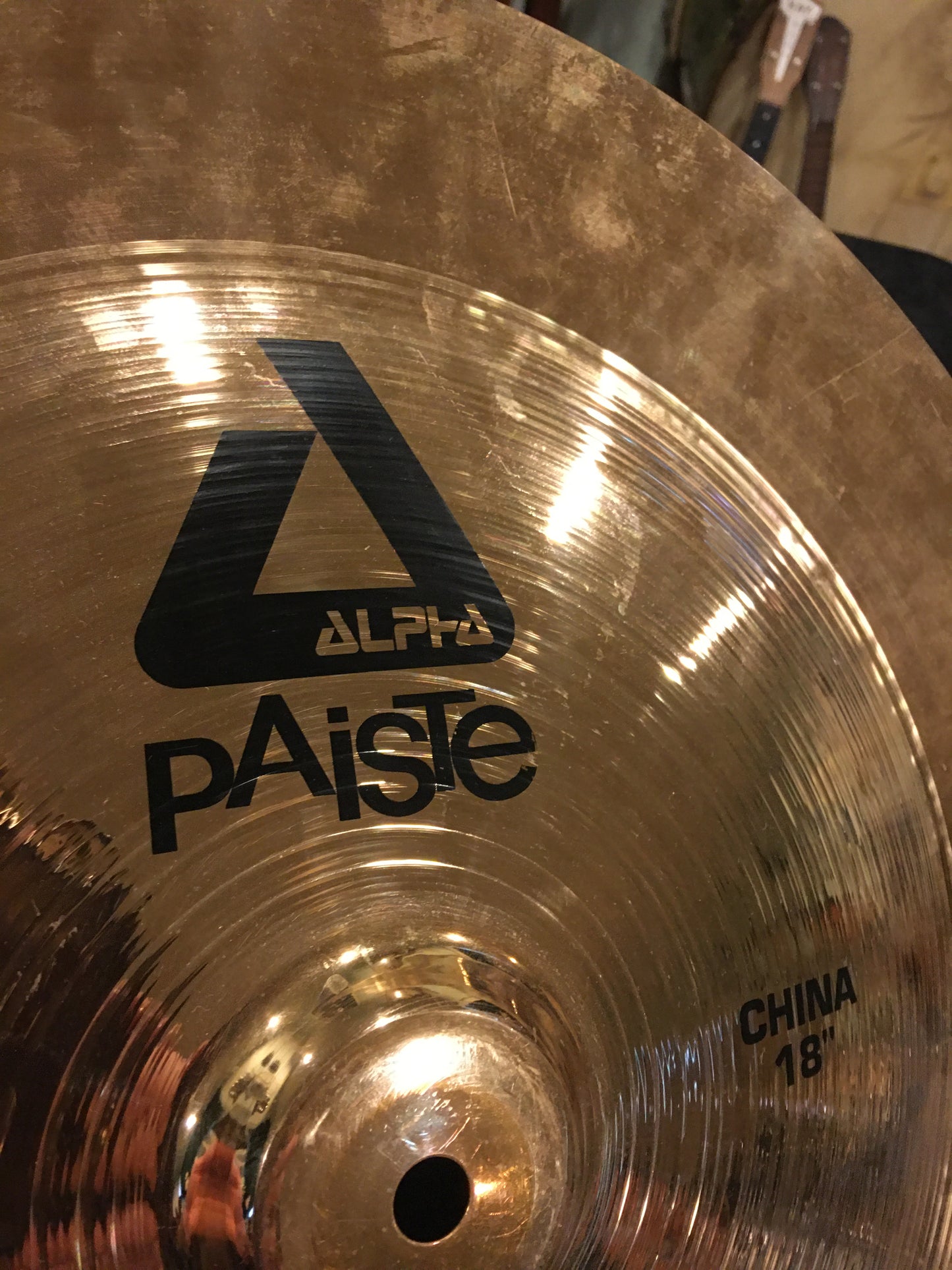 18" Paiste Alpha China Cymbal
