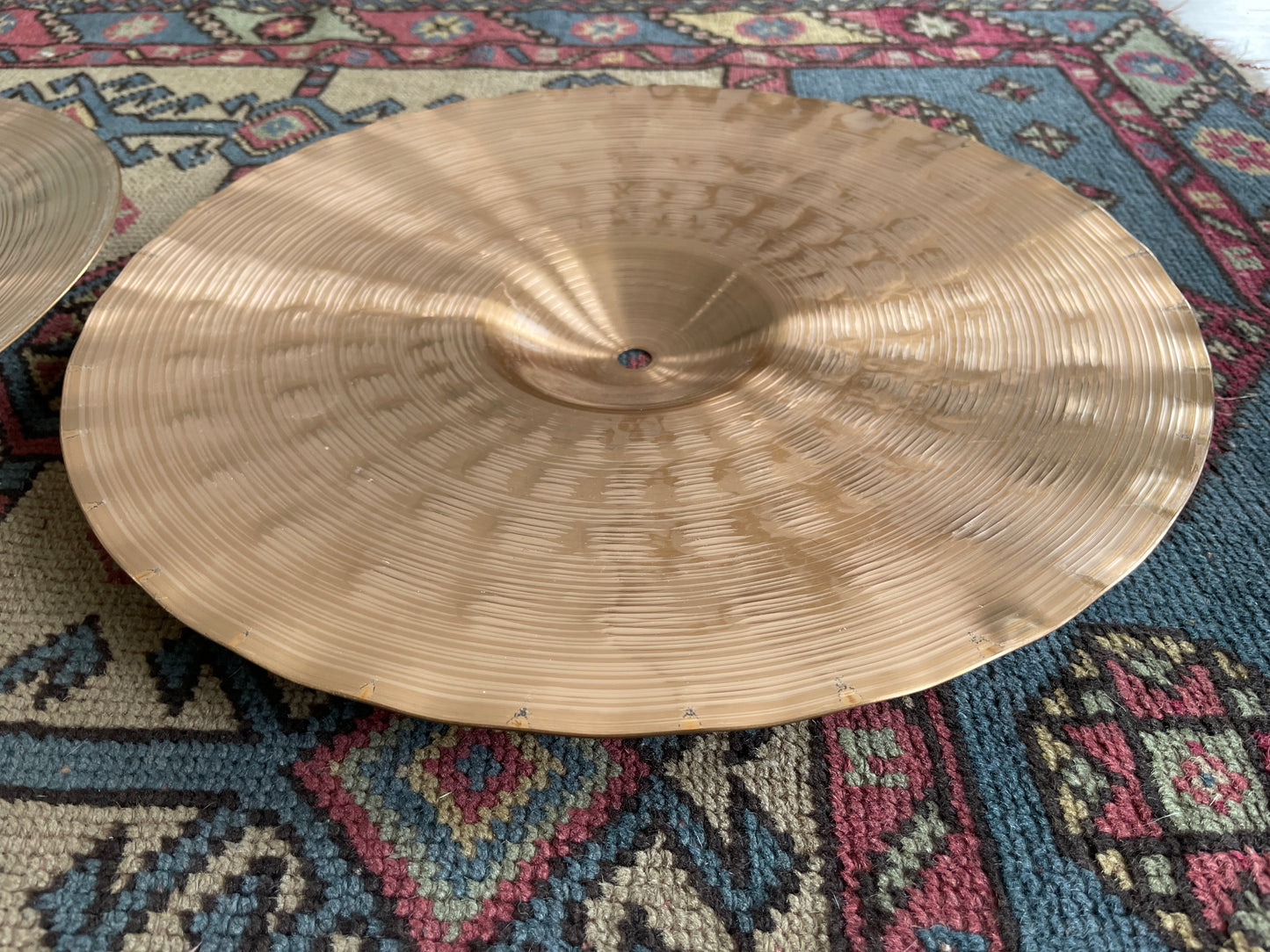 14" Meinl Amun Medium Sound Wave Hi-Hat Cymbal Pair 958g/1072g