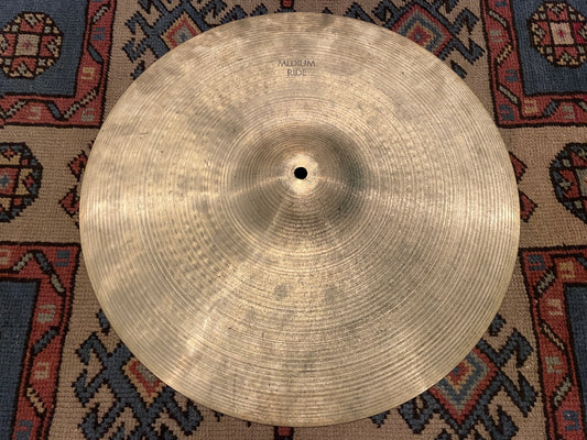 18" Zildjian A 1960s Medium Ride Crash Cymbal 1414g #624