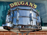 1969 Ludwig No. 411 Super Sensitive 6.5x14 Snare Drum Supraphonic