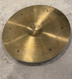 20" Zildjian A 1960s Crash Ride Cymbal w/ Factory Rivets 1599g #795