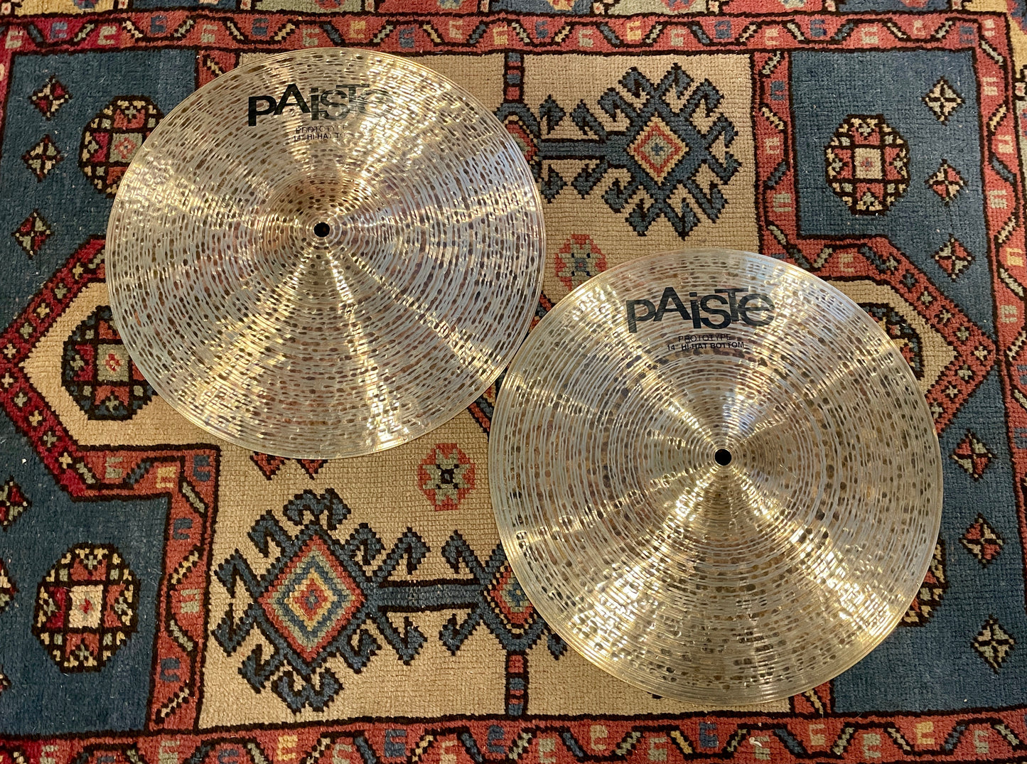 14" Paiste T20 Prototype Hi-Hat Cymbal Pair 1034g/1326g