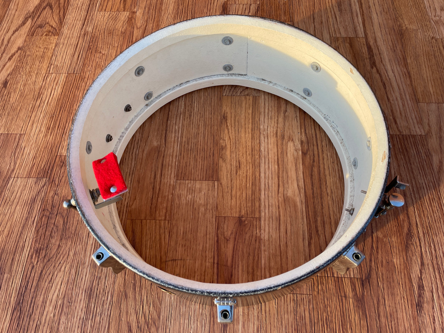 1964 Ludwig 5x14 Jazz Festival Snare Drum Black Lacquer NOB