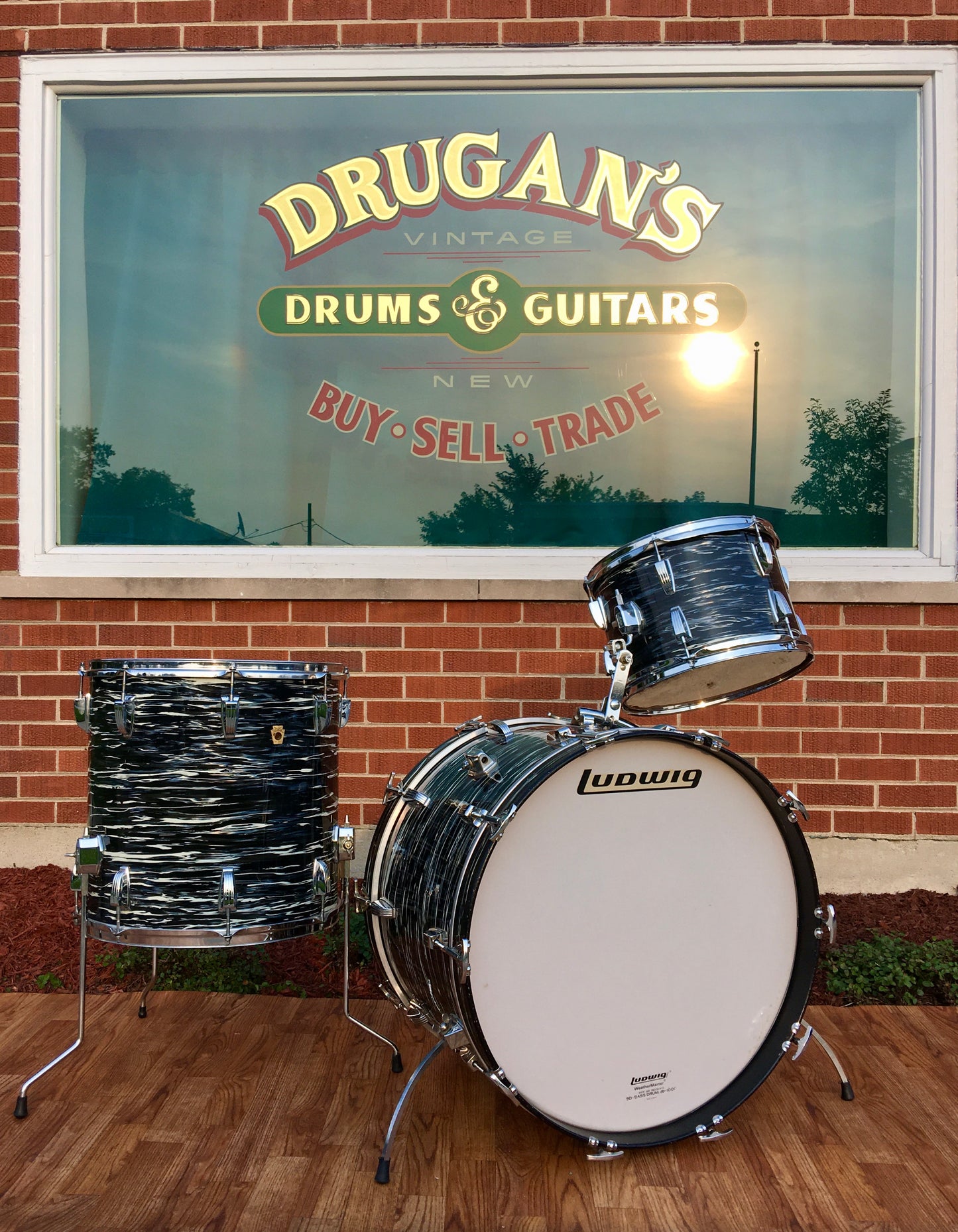 1969 Ludwig Oyster Black Pearl Super Classic