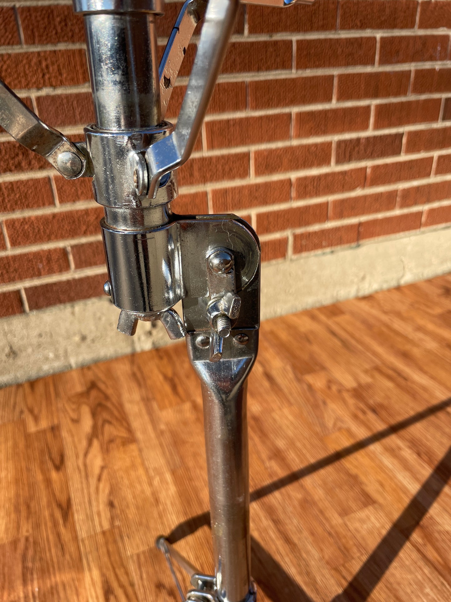 1960s Ludwig No. 1358C Buck Rogers Snare Stand Chrome Walberg & Auge