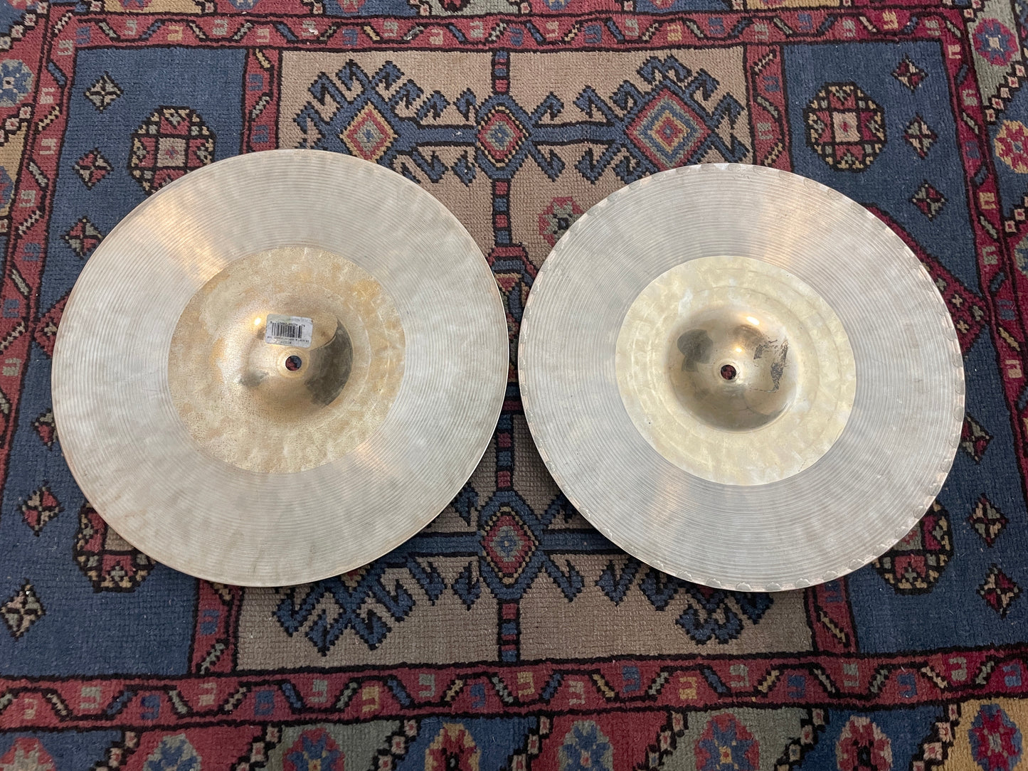 14-1/4" Zildjian K Custom Hybrid Hi-Hat Cymbal Pair 1114g/1340g