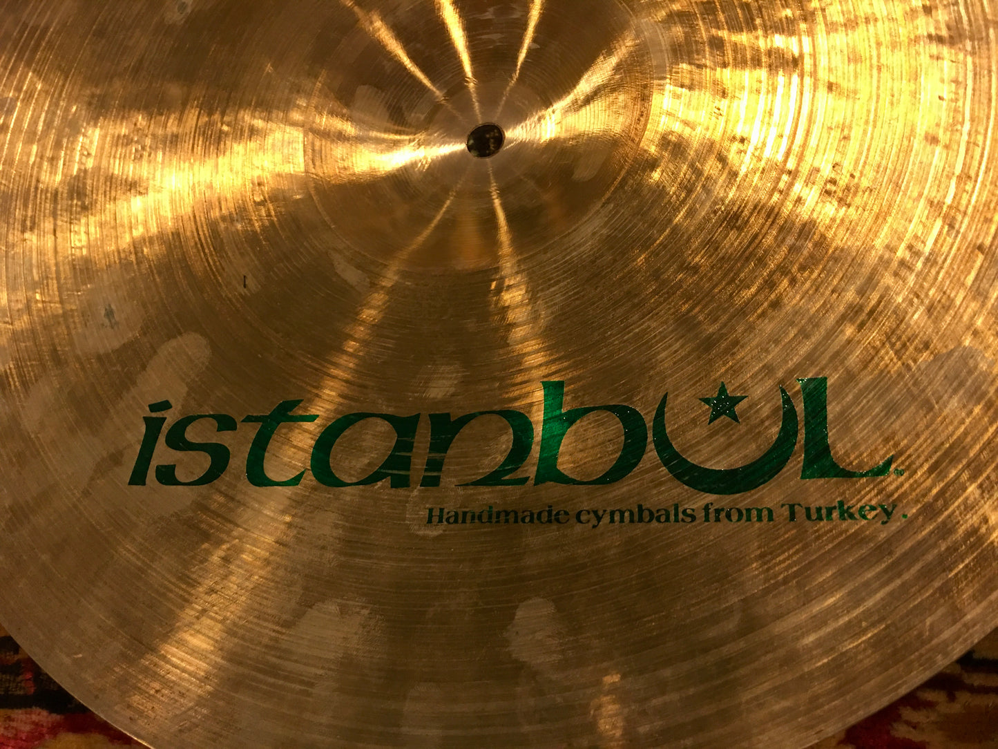16" Istanbul Pre-Split Green Label Crash Cymbal Mehmet Agop 930g *Sound File*