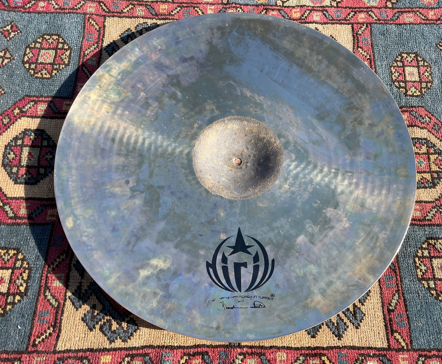 21" Diril Raw Bell Ride Cymbal 3182g