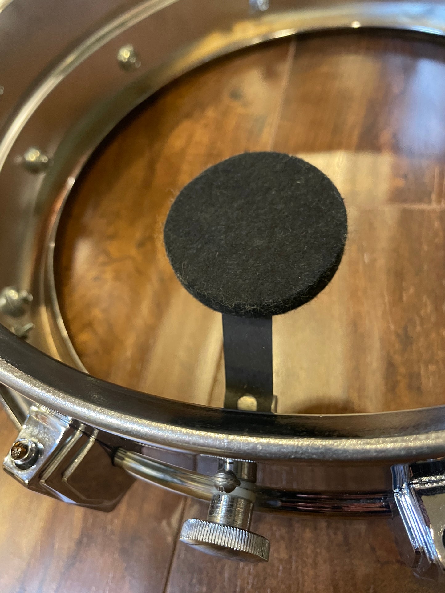 Mid-1980s Ludwig 5x14 LM400 Supraphonic Snare Drum Early Monroe