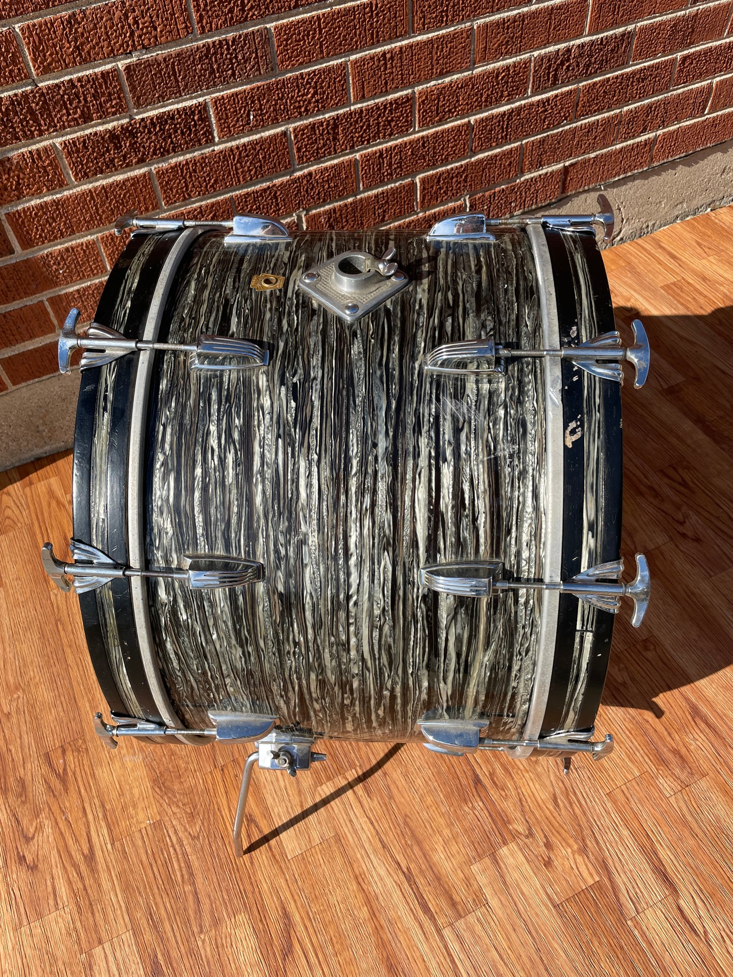 Ludwig 14x22 Hollywood Bass Drum Oyster Black Pearl