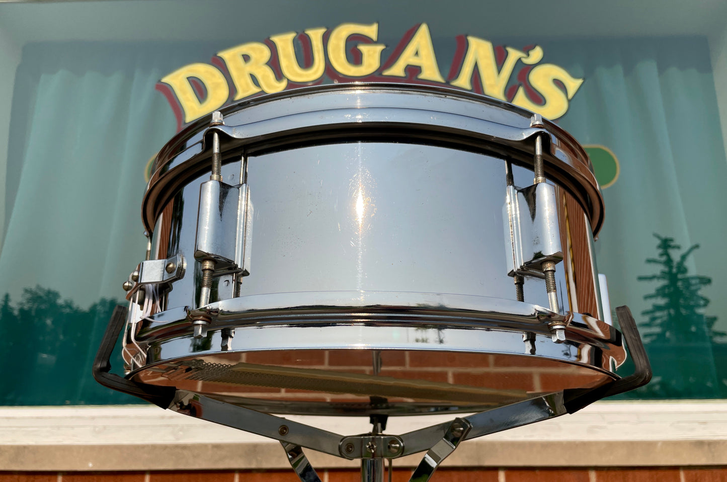 1960s Kent 5.5x14 Snare Drum Chrome Over Steel