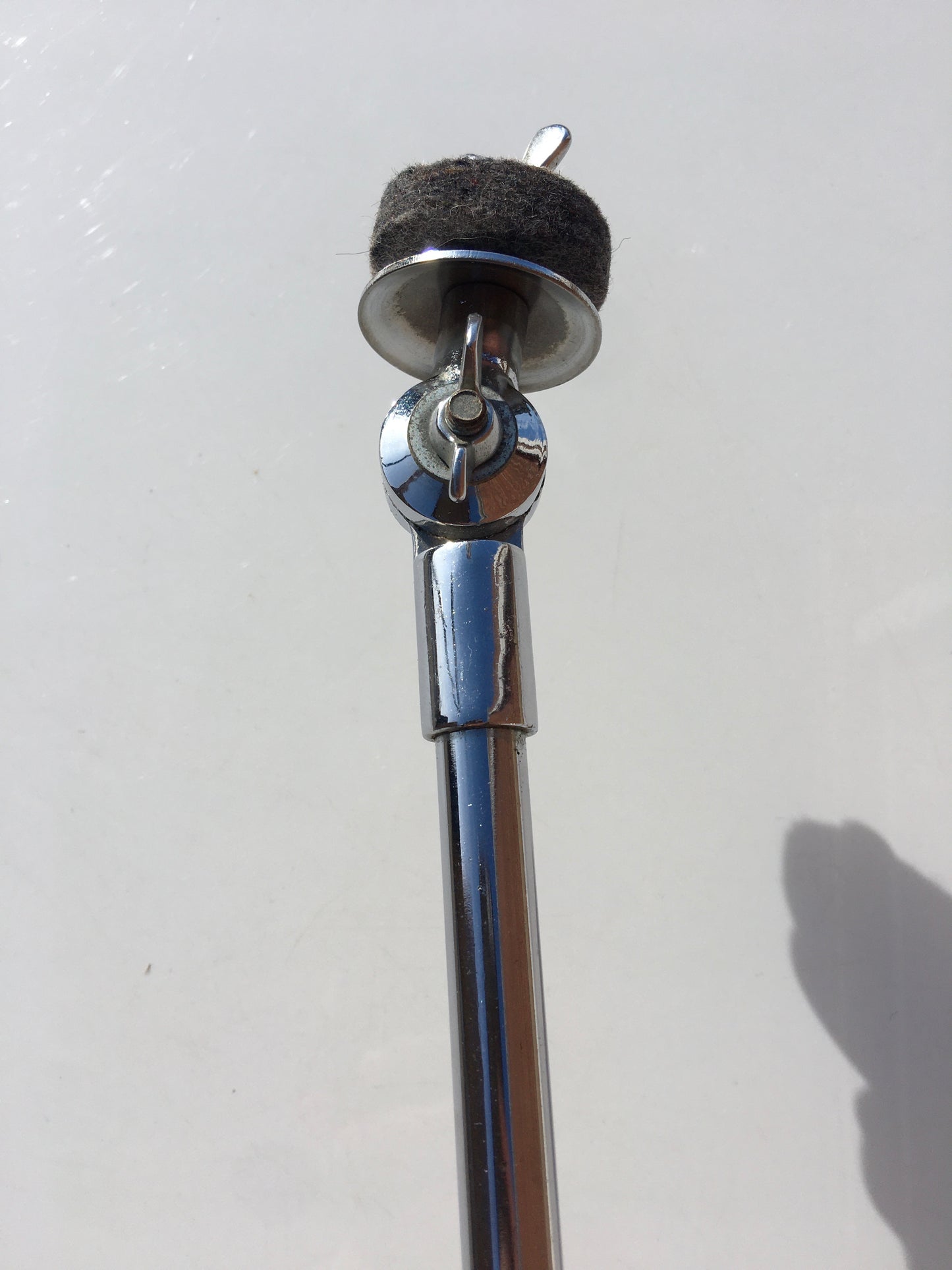 Vintage Premier Bass Drum Mounted Cymbal Holder L-Arm
