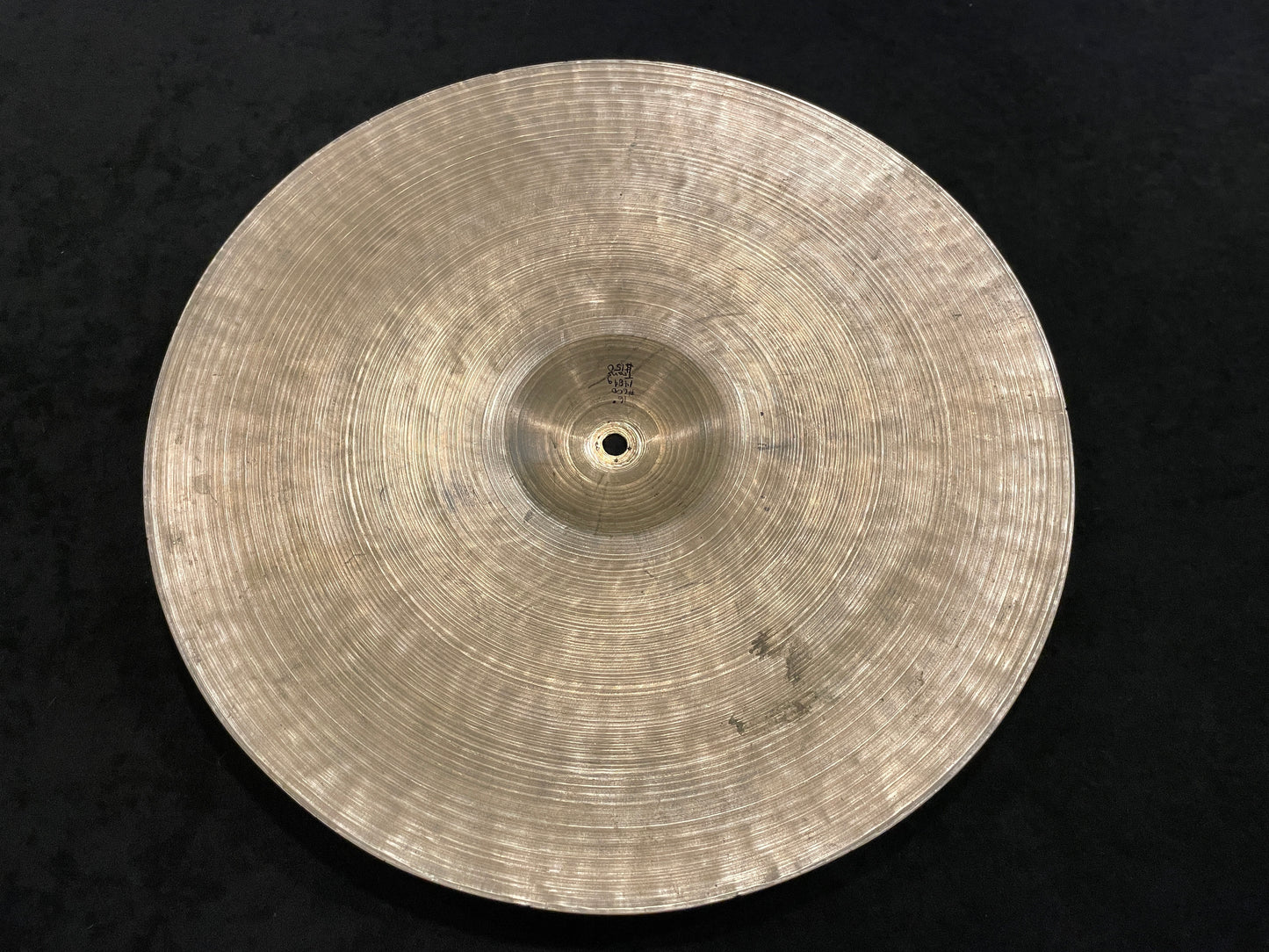 16" Zildjian A Trans Stamp Crash / Small Ride / Hi-Hat Bottom Cymbal 1484g #600