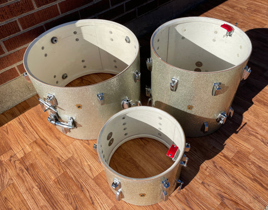 Ludwig Silver Sparkler Drum Set