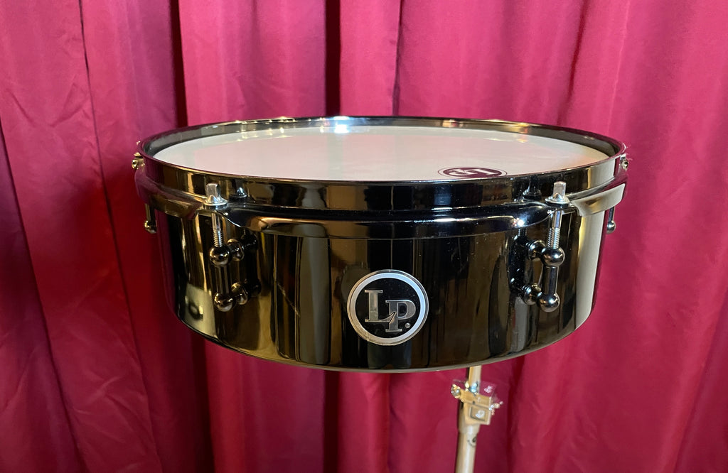 13" LP Drum Set Timbale Black Nickel LP813BN Drugan's Drums & Guitars