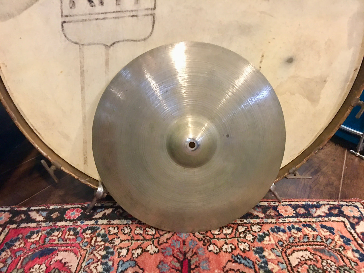 15" Zildjian A 1950s Hi Hat Cymbal Single 1068g #593