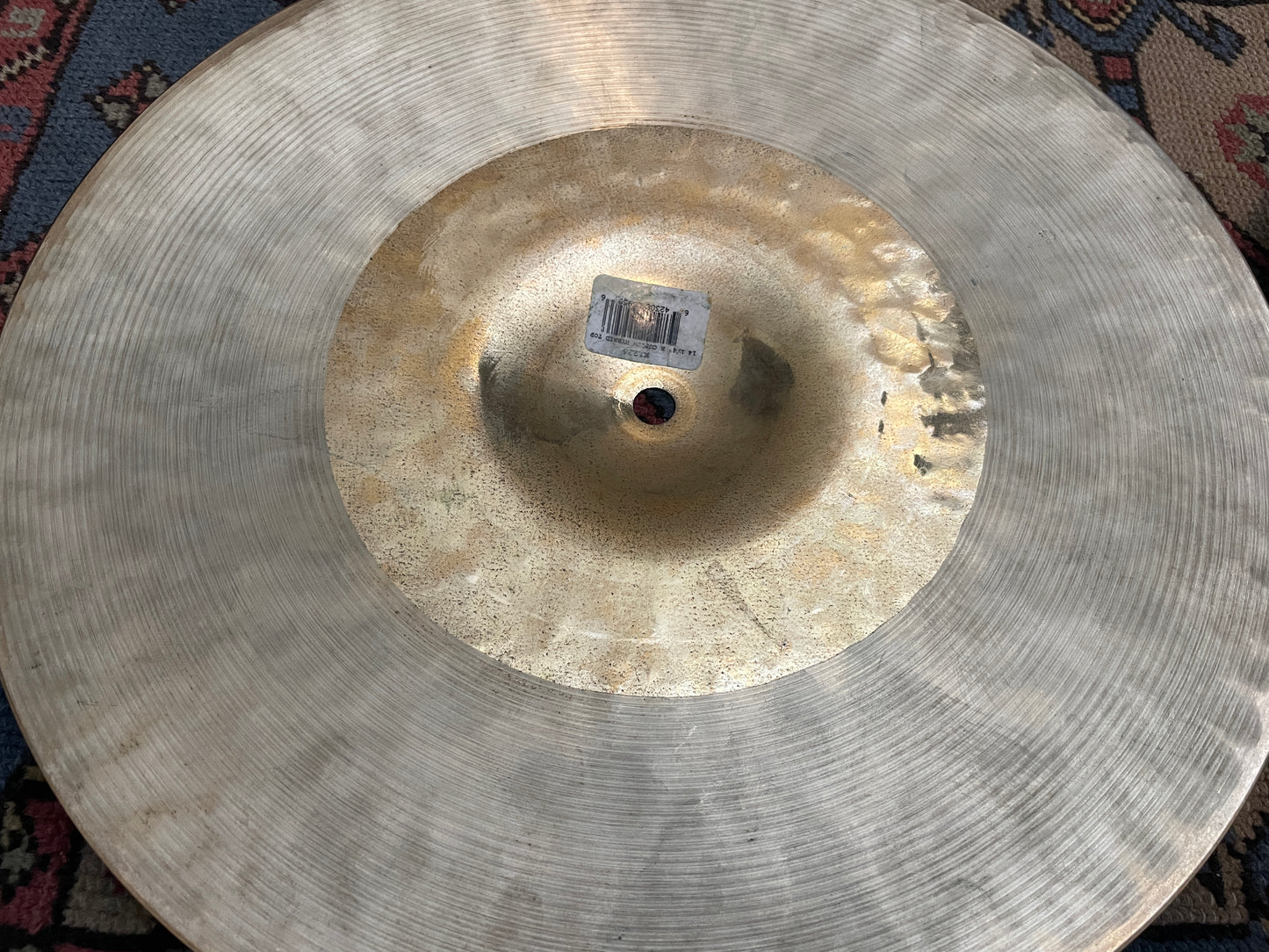14-1/4" Zildjian K Custom Hybrid Hi-Hat Cymbal Pair 1114g/1340g