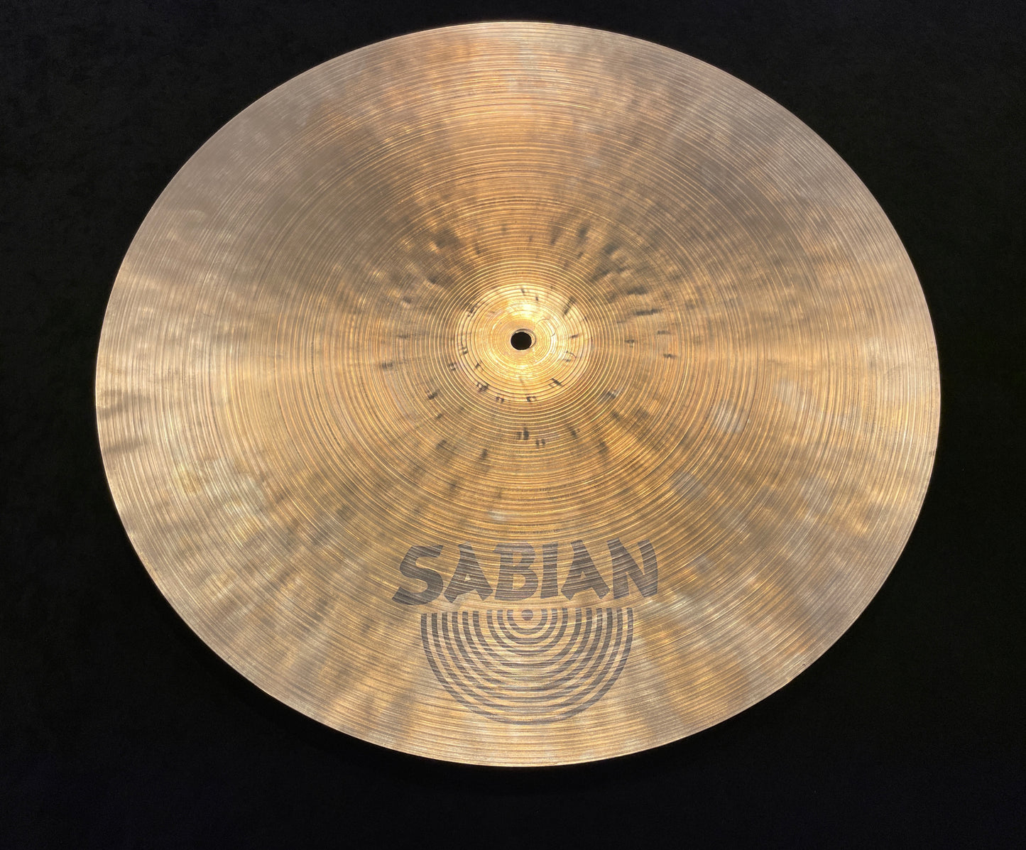 20" Sabian Hand Hammered HH Flat Bell Ride Cymbal 2364g