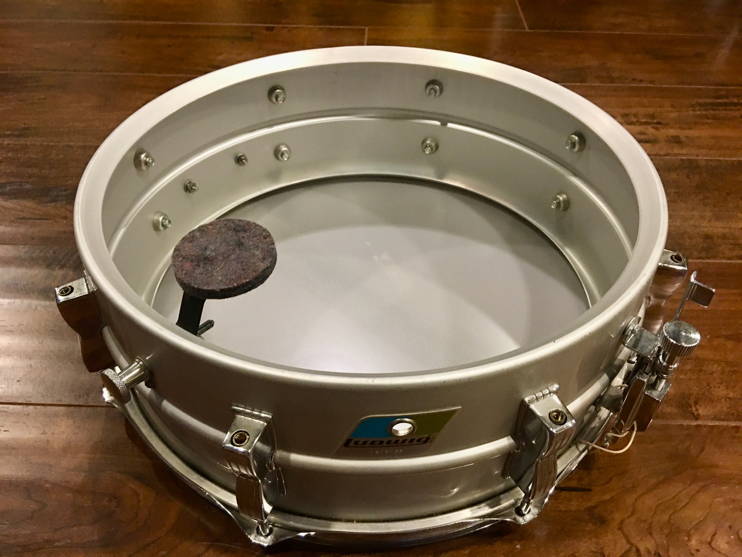 1970s Ludwig 5x14 Acrolite No. 404 Snare Drum