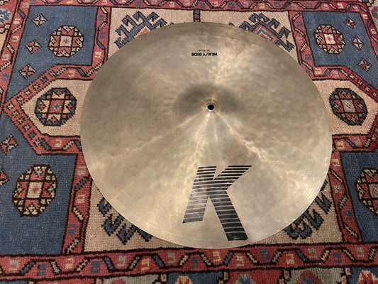20" Zildjian K 1980s EAK Heavy Ride Cymbal 2824g *Video Demo*