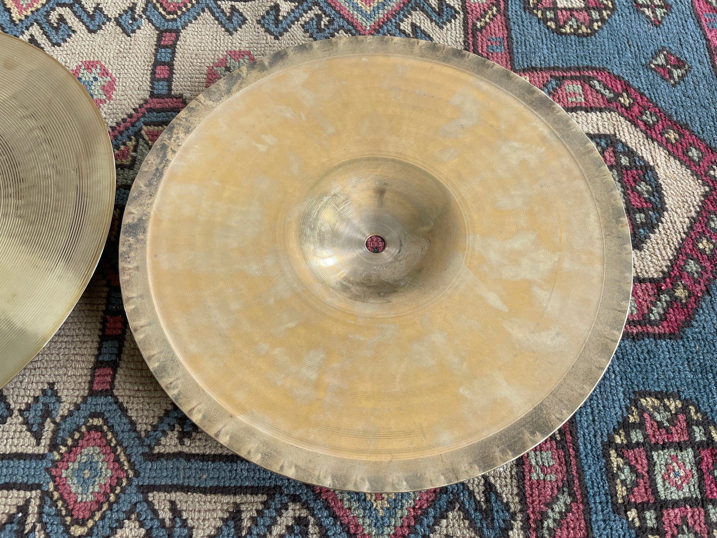 12" Zildjian A Custom Mastersound Hi-Hat Cymbal Pair 784g/932g