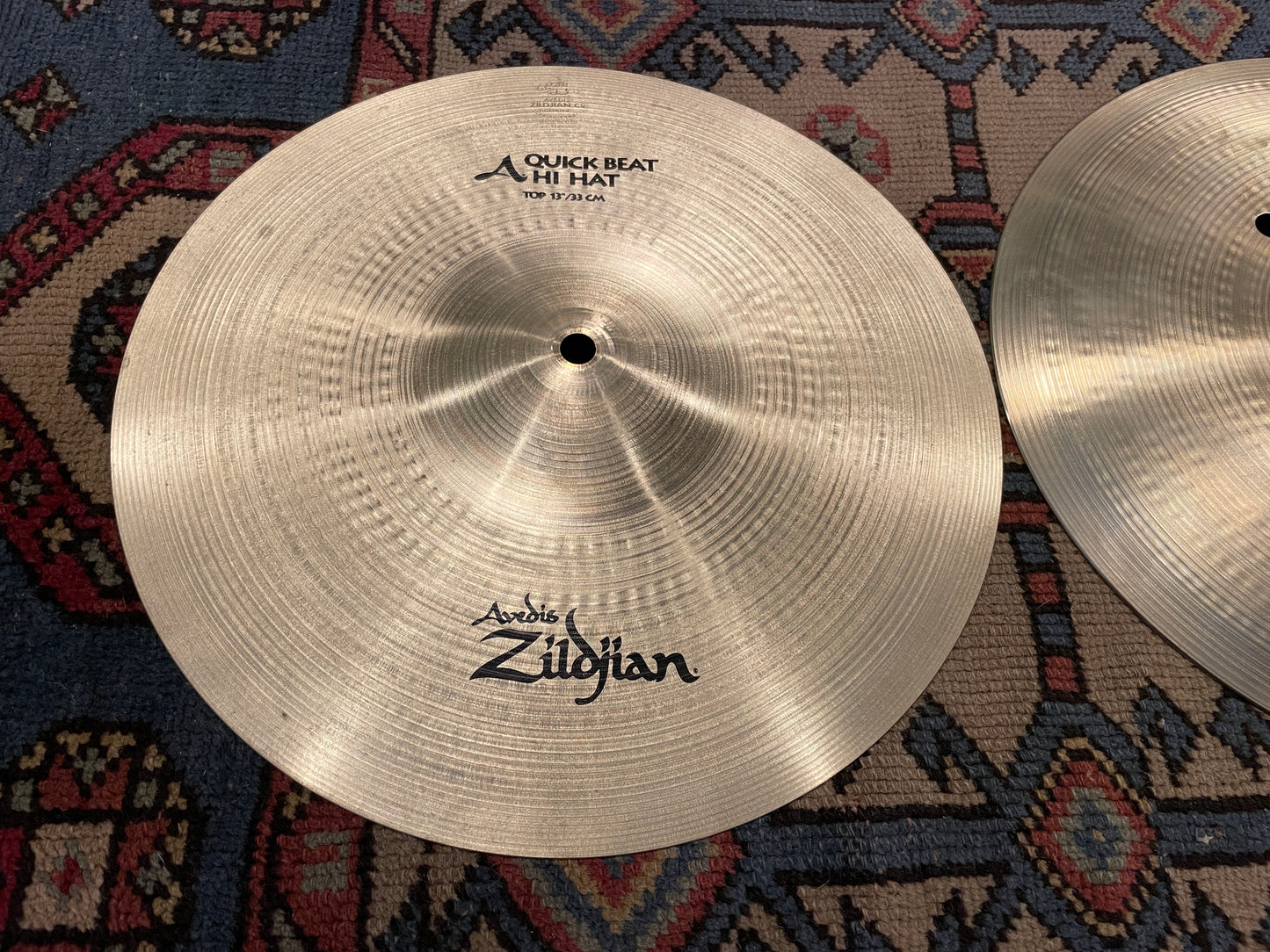 13" Zildjian A Quick Beat Hi-Hat Cymbal Pair 908g/1082g