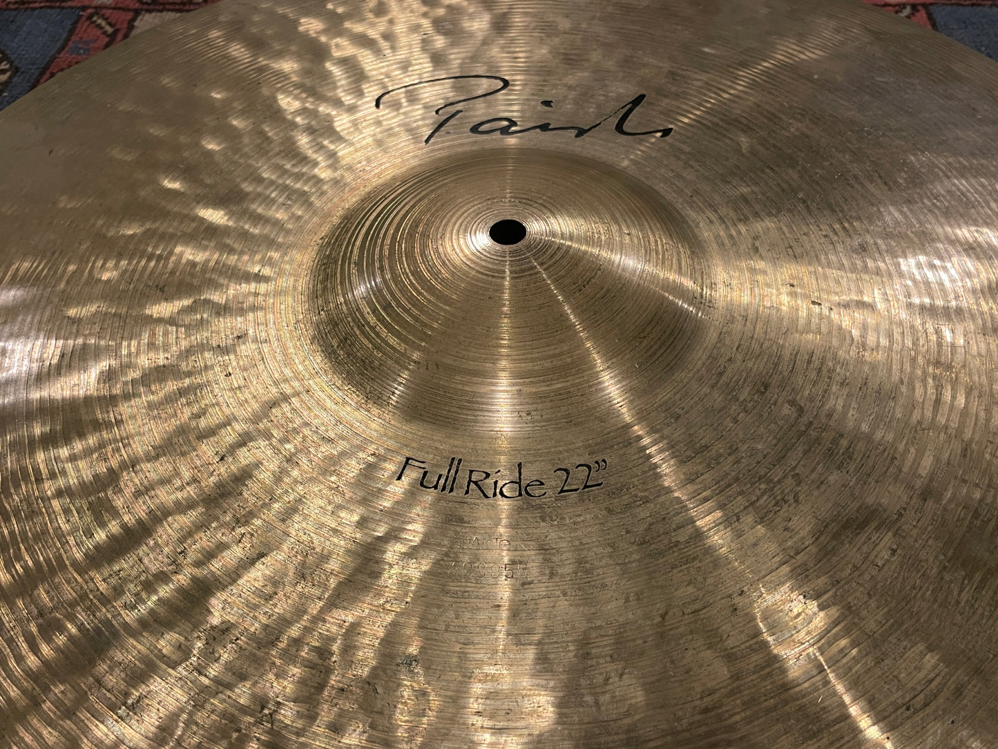 22" Paiste Signature Full Ride Cymbal 3252g