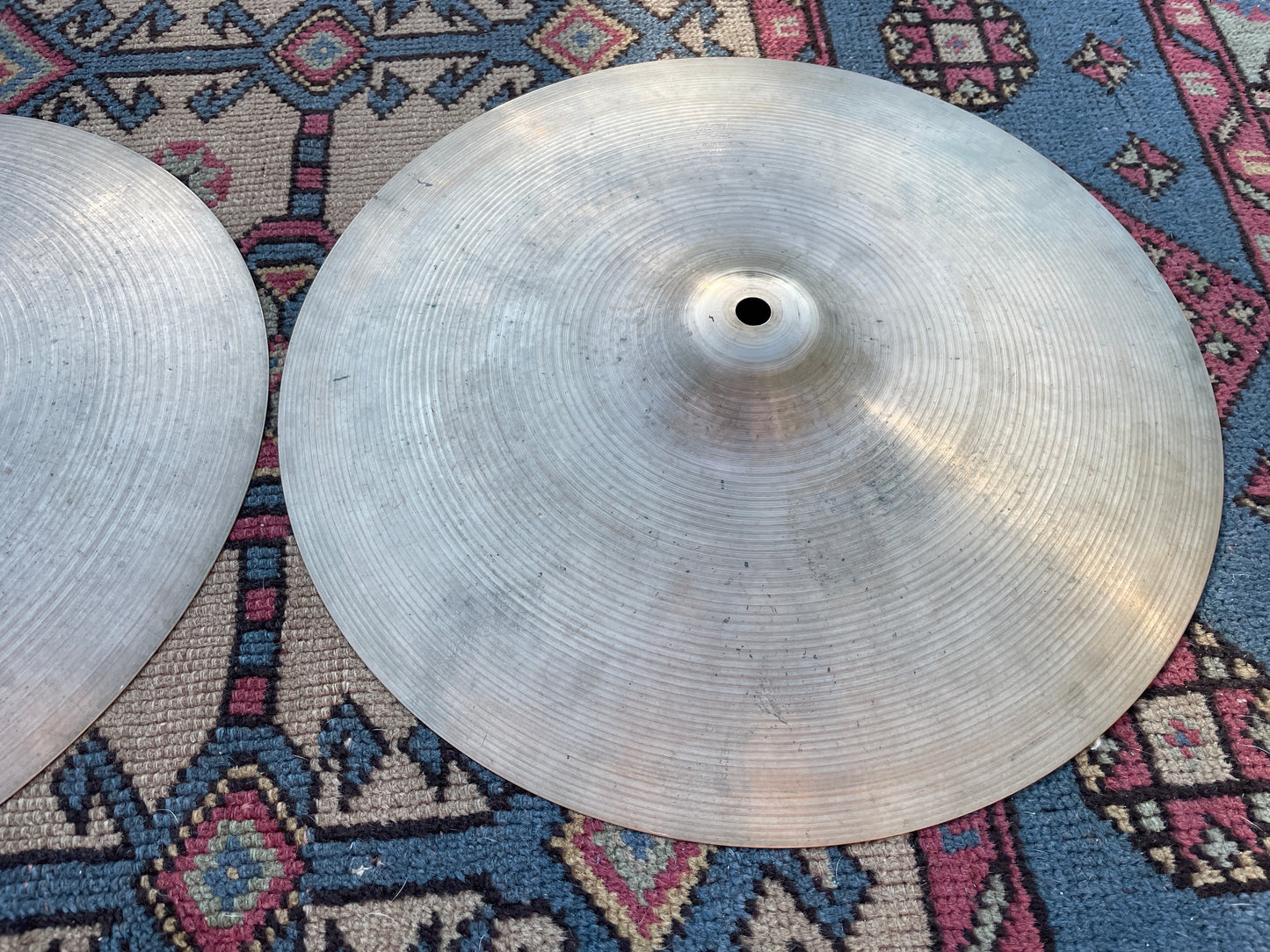 14" Zildjian A 1960s Hi-Hat Cymbal Pair 754g/792g #803 *Video Demo*