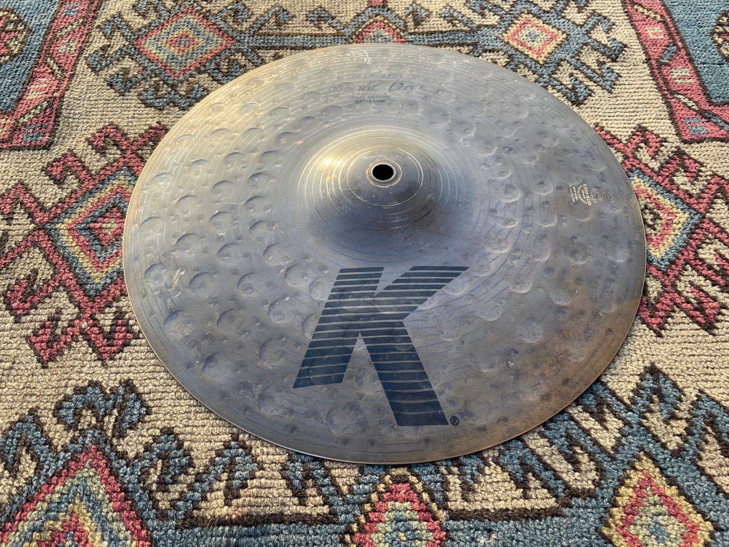 13" Zildjian K Custom Special Dry Hi-Hat Bottom Cymbal 1136g K0959