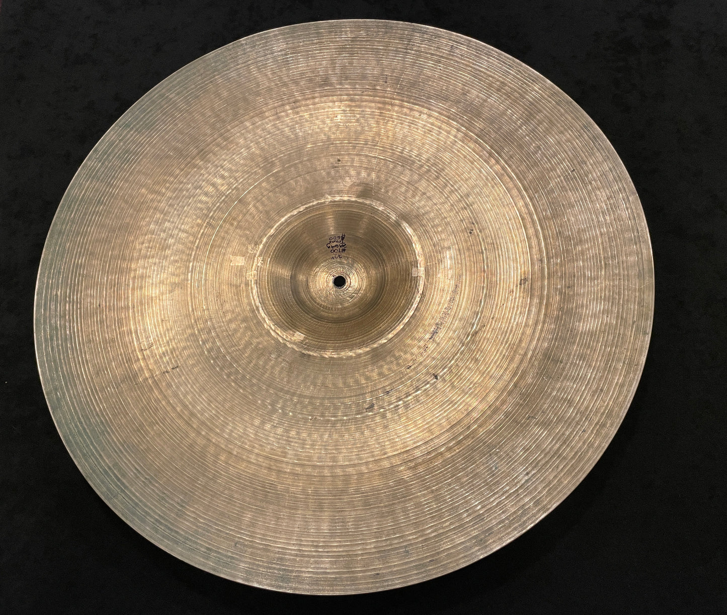 22" Zildjian A 1940s-50s Trans Stamp Ride Cymbal 2964g #700 *Video Sample*