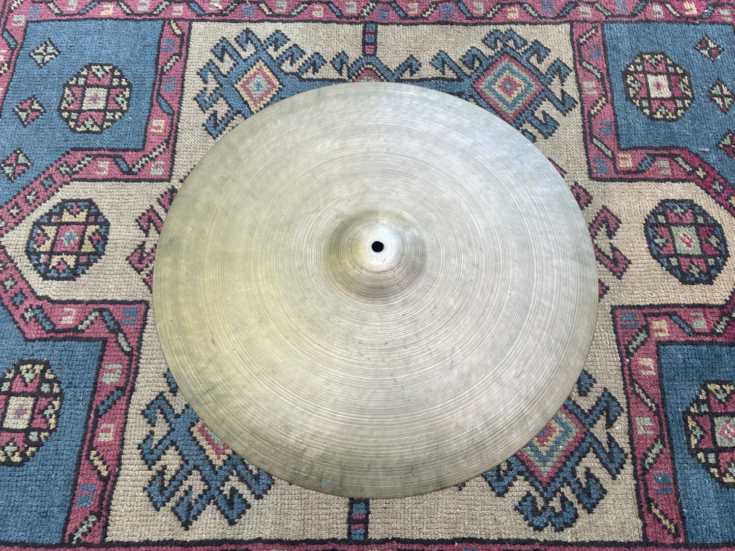 17" Zildjian A 1940s-1950s Trans Stamp Crash Cymbal 1040g #822 *Video Demo*