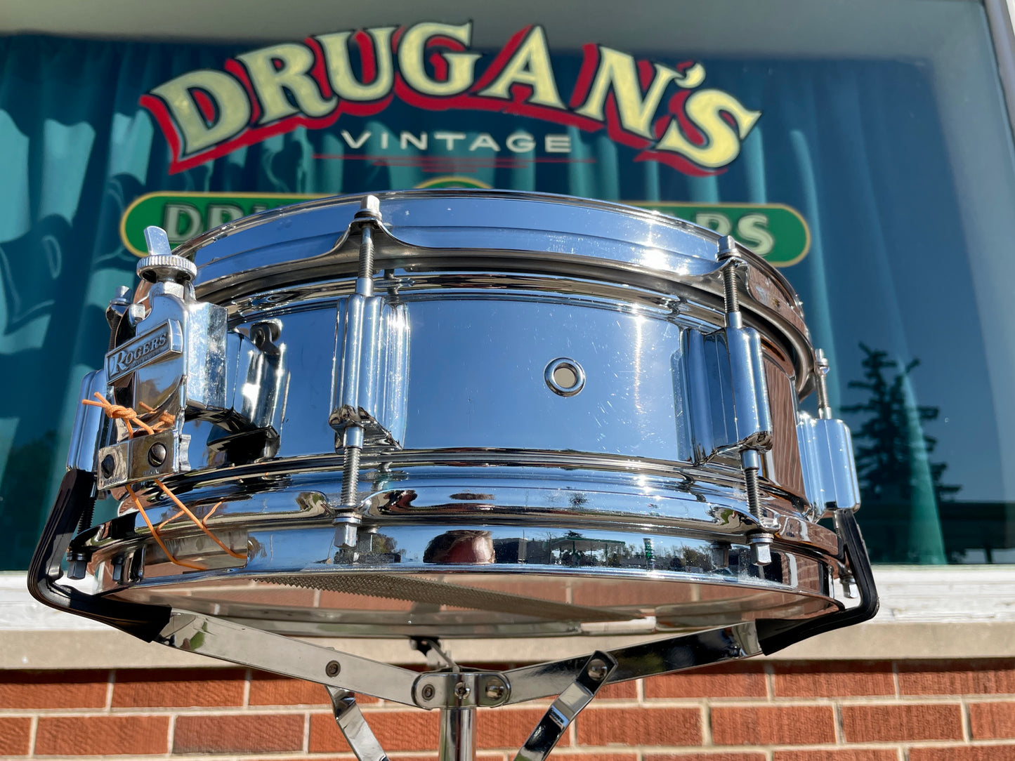 1960s Rogers 5x14 Powertone Snare Drum Cleveland Era COB