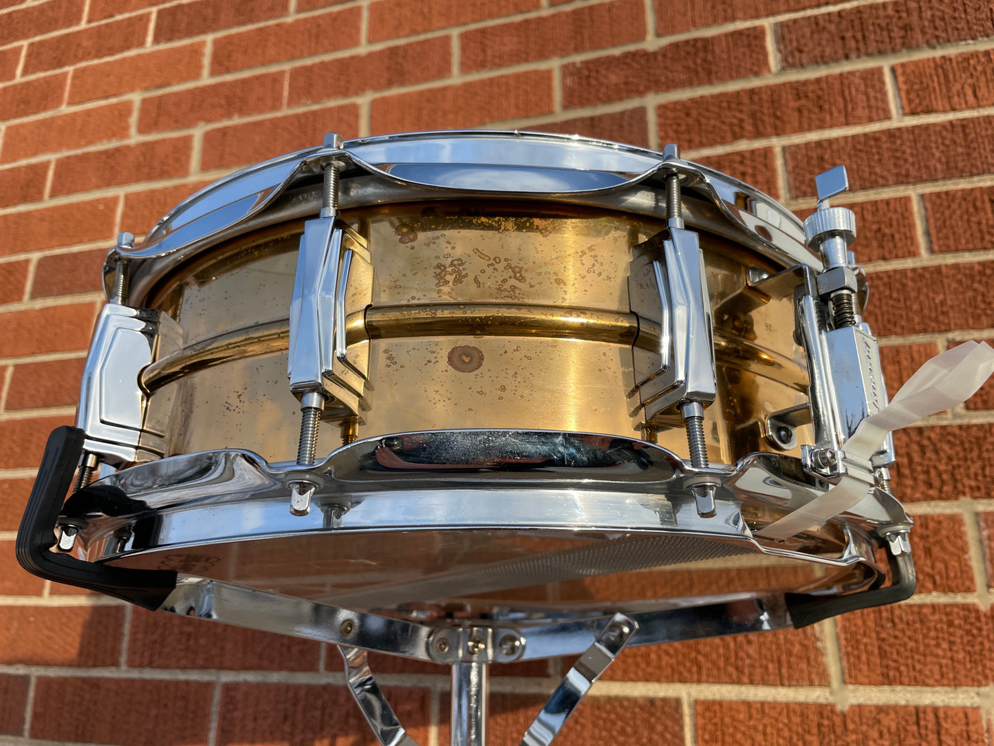 1990s Ludwig LB550 Bronze Supraphonic 5x14 Snare Drum