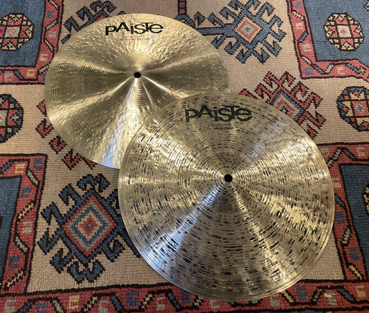 13" Paiste T20 Prototype Hi-Hat Cymbal Pair 938g/1098g