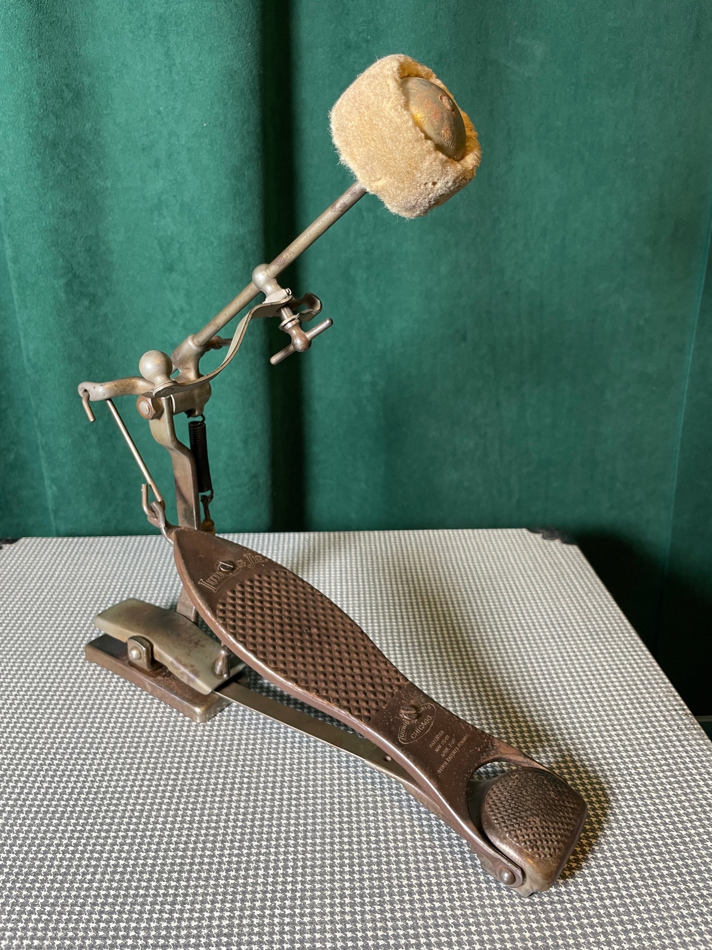 1920-38 Ludwig & Ludwig Junior Bass Drum Pedal Ludwig Jr.