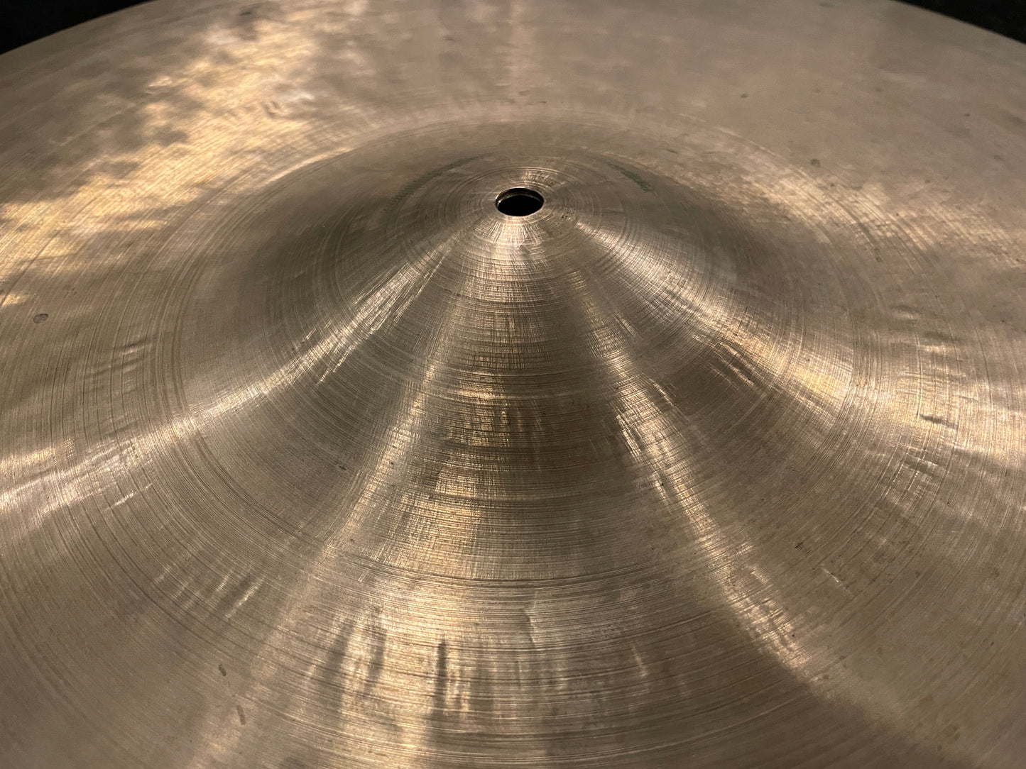 24" Pre-UFIP Hand Hammered Ride Cymbal Made in Italy 3112g *Video Demo*
