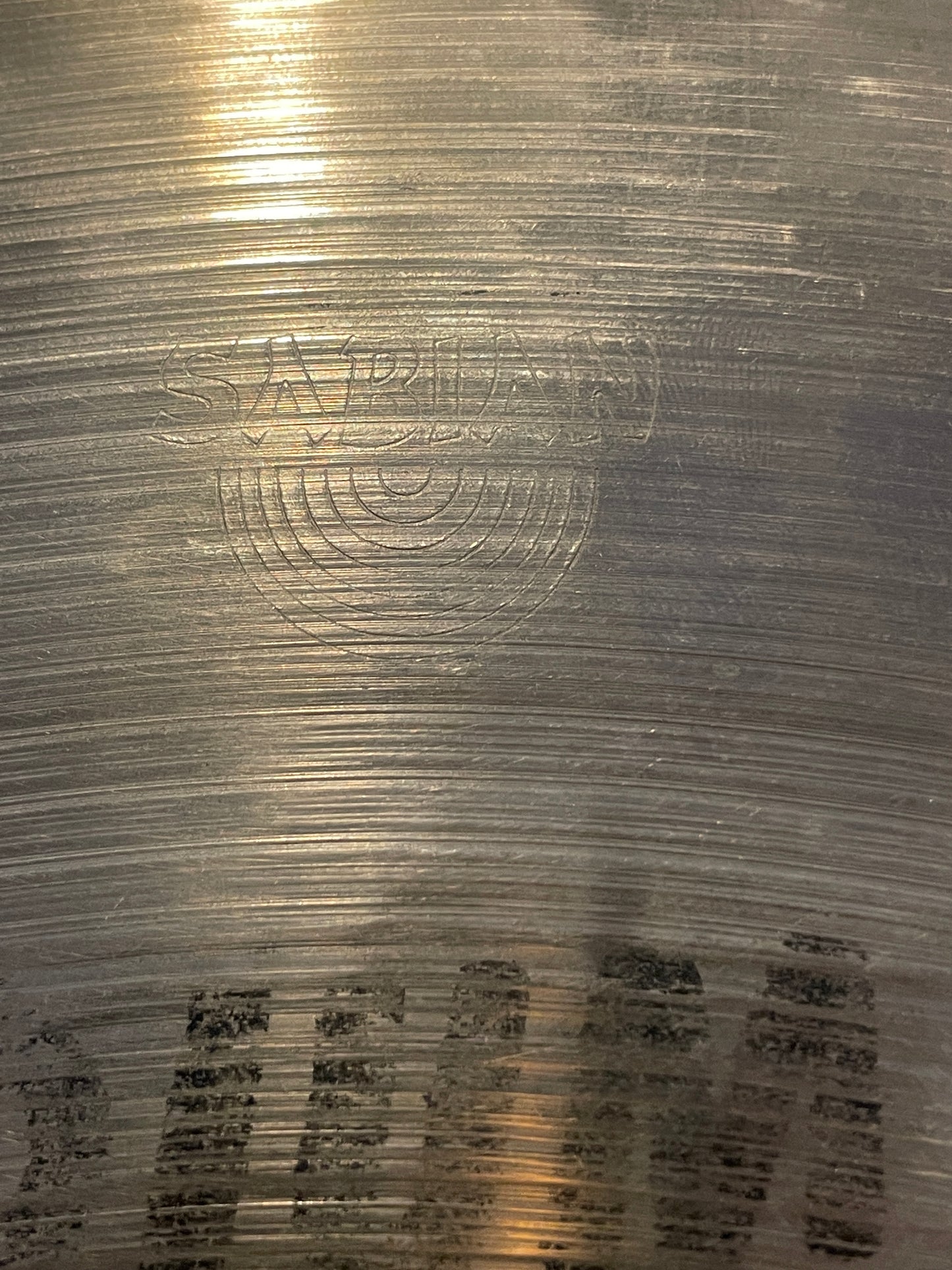18" Sabian HH 1980s Medium Thin Crash Cymbal 1540g